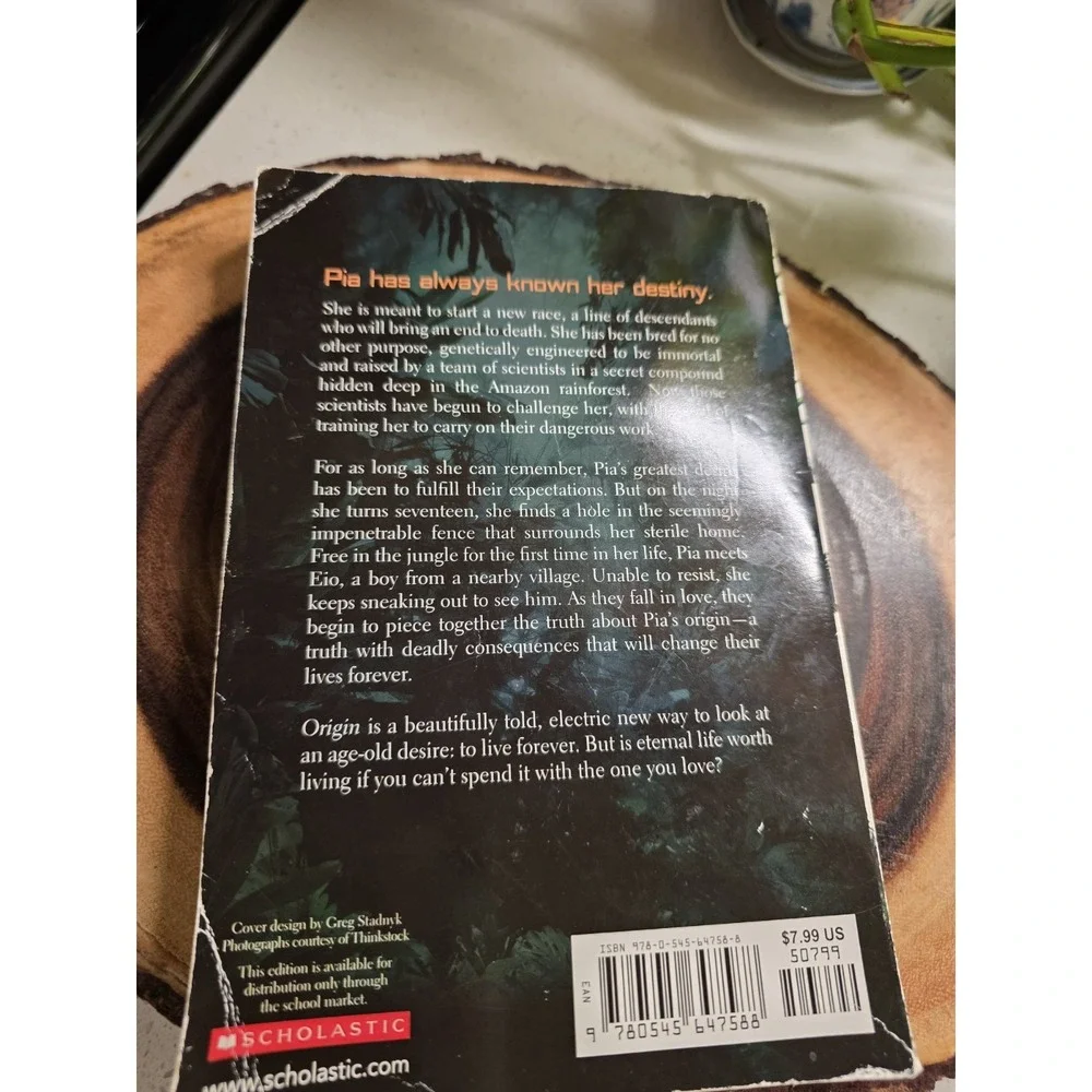 Origin by Jessica Khoury Science Fiction Young Adult Paperback‎